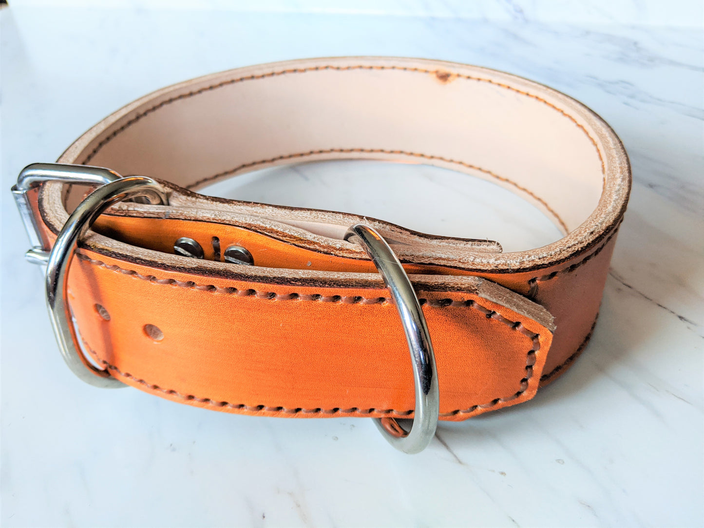 Big Boy - Leather Dog Collar