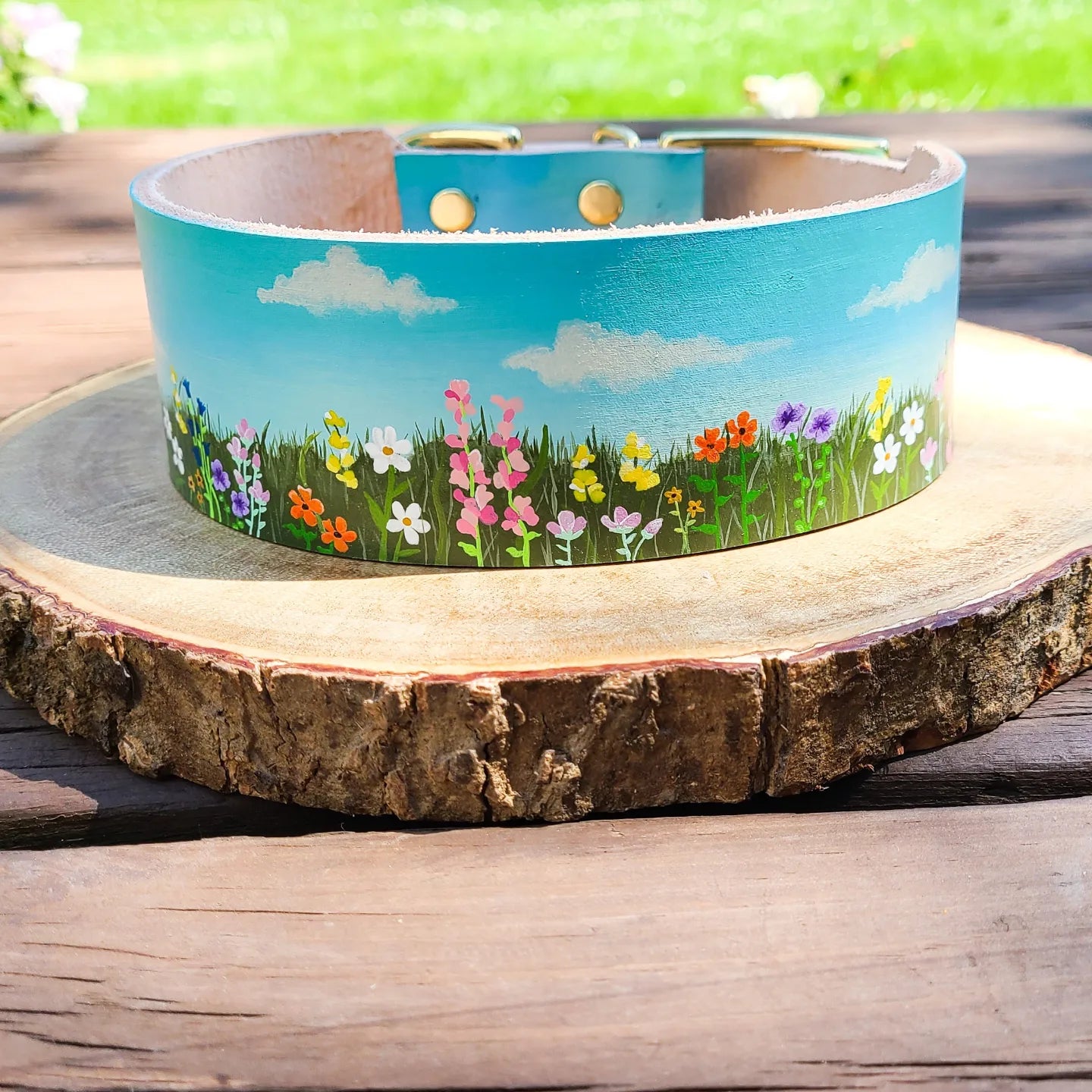 Wild flower collar