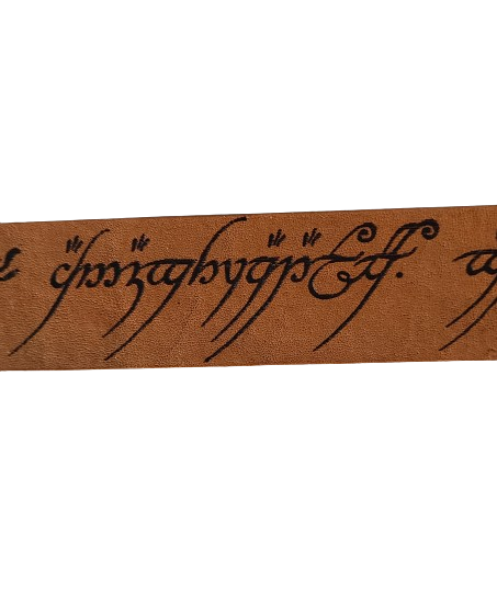 The Ring Leather Dog Collar