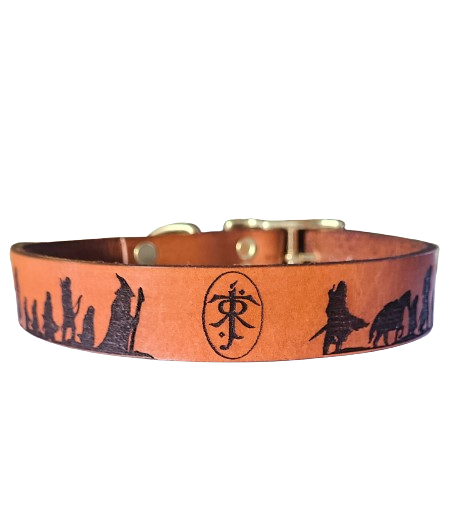 The Journey Leather Dog Collar