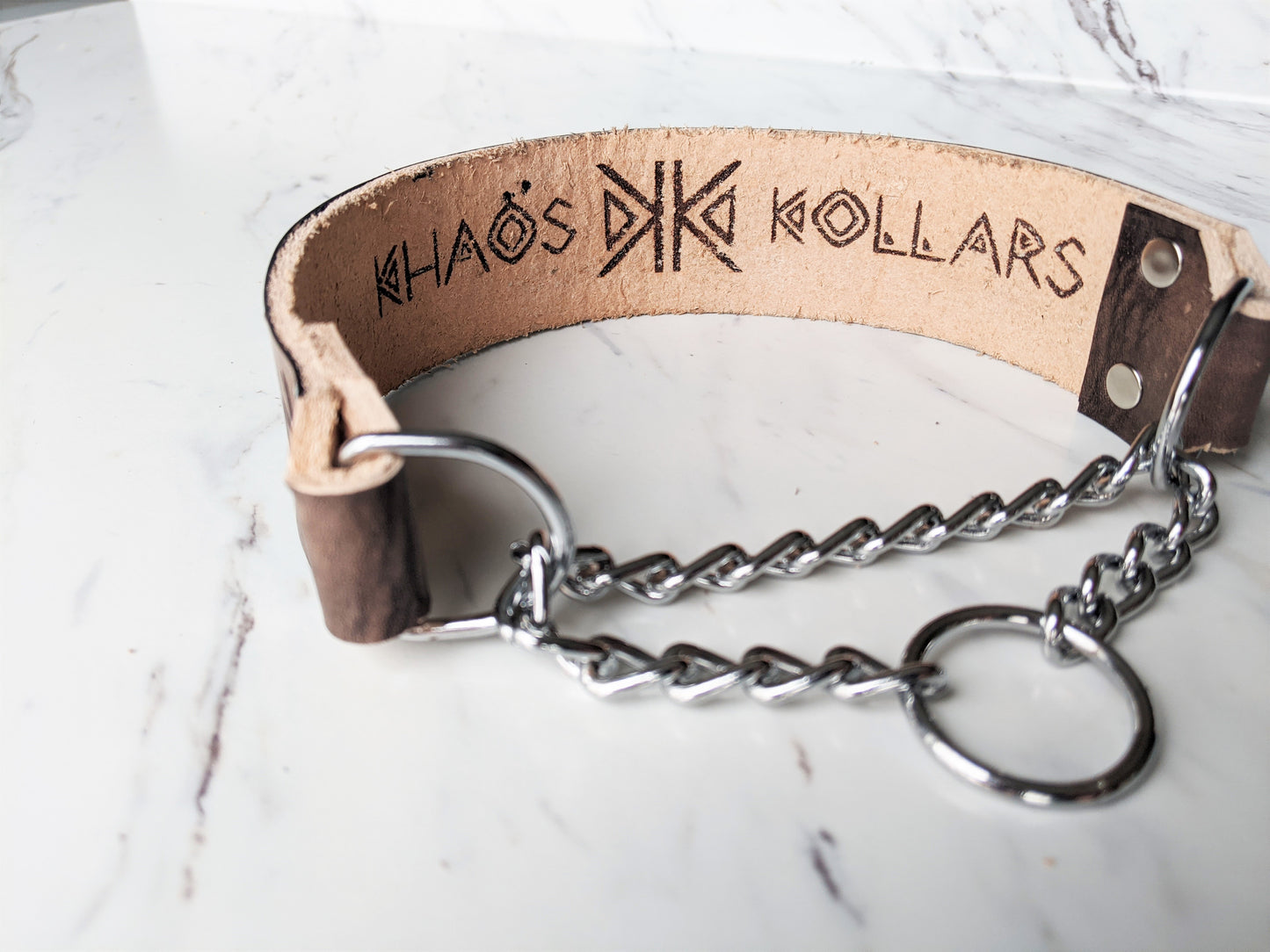 The Fenrir - Leather Dog Collar