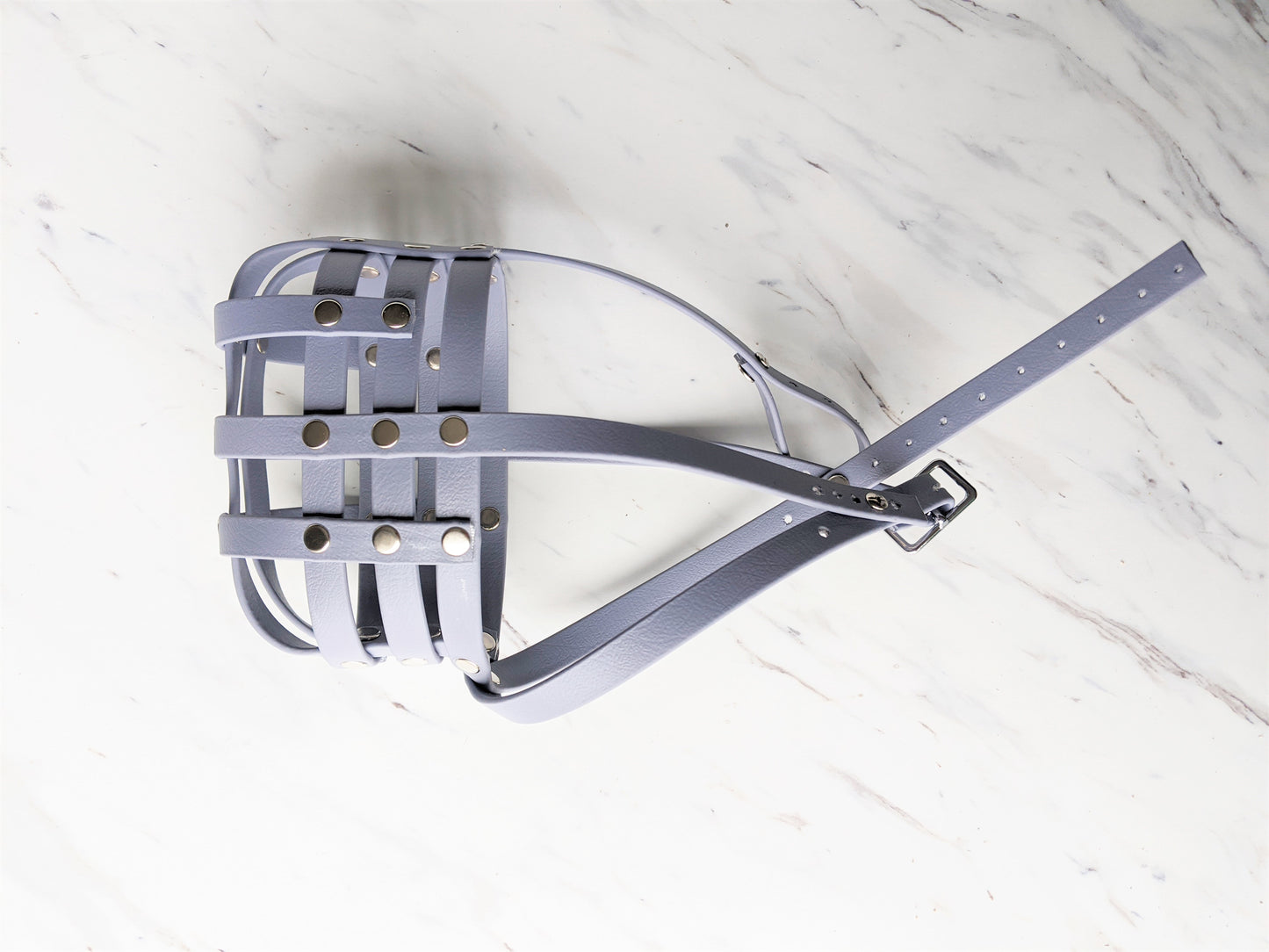 Basket Style Biothane Muzzle with Forehead strap - Choose your Colors - Level One