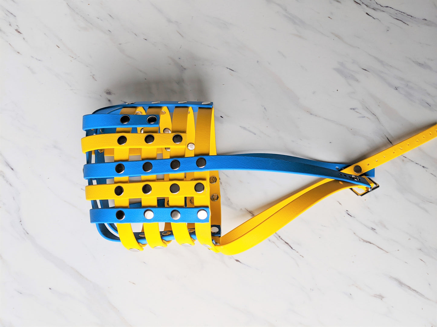 Basket Style Biothane Muzzle - Choose your Colors - Level Two