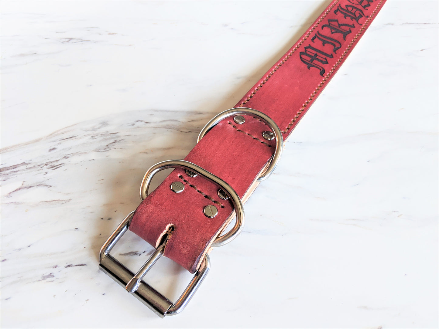 Big Boy - Leather Dog Collar