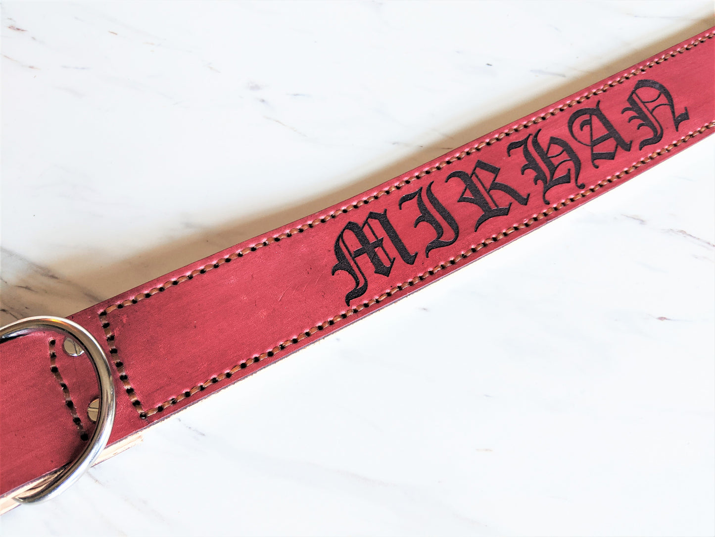 Big Boy - Leather Dog Collar