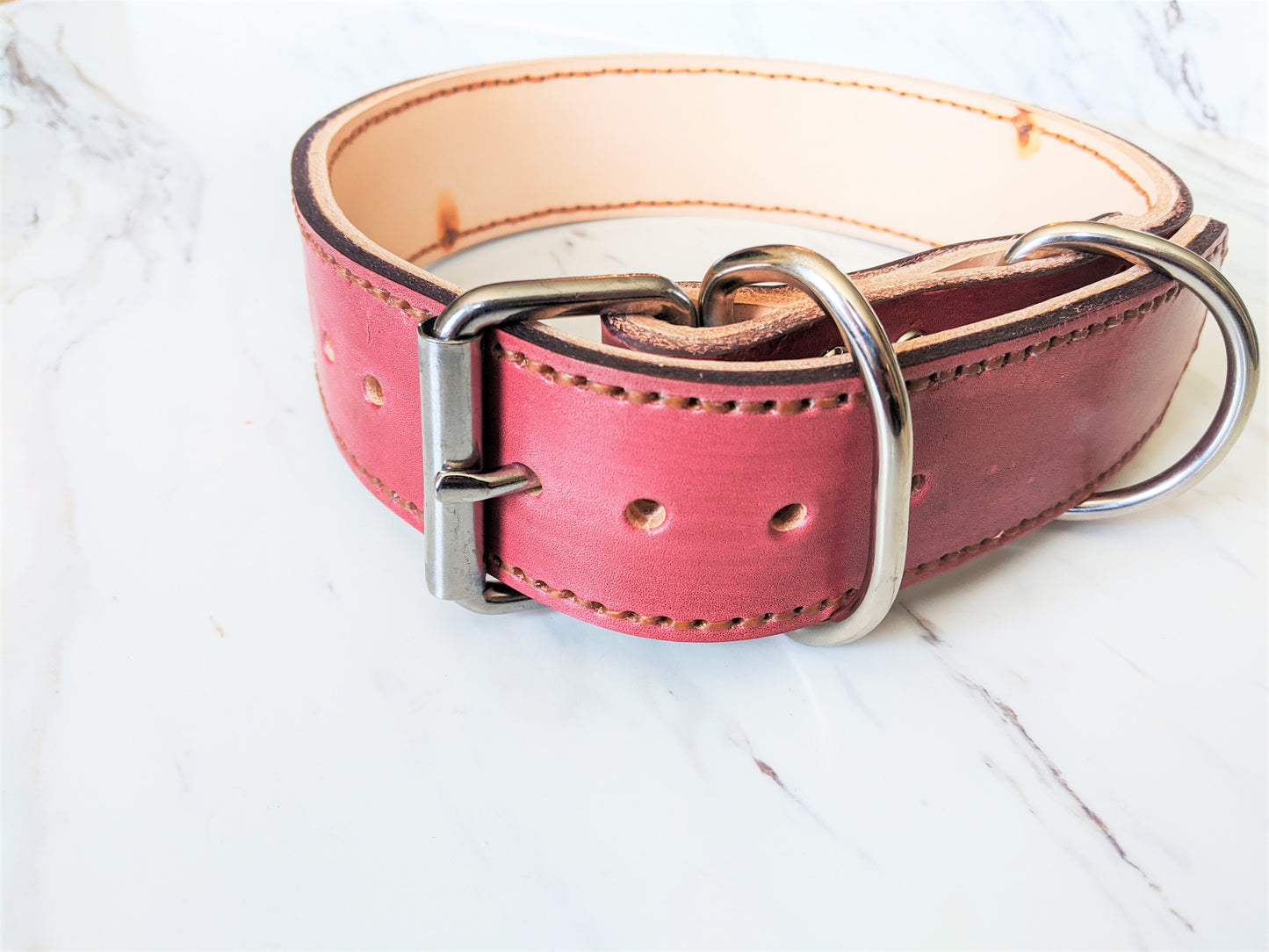 Big Boy - Leather Dog Collar