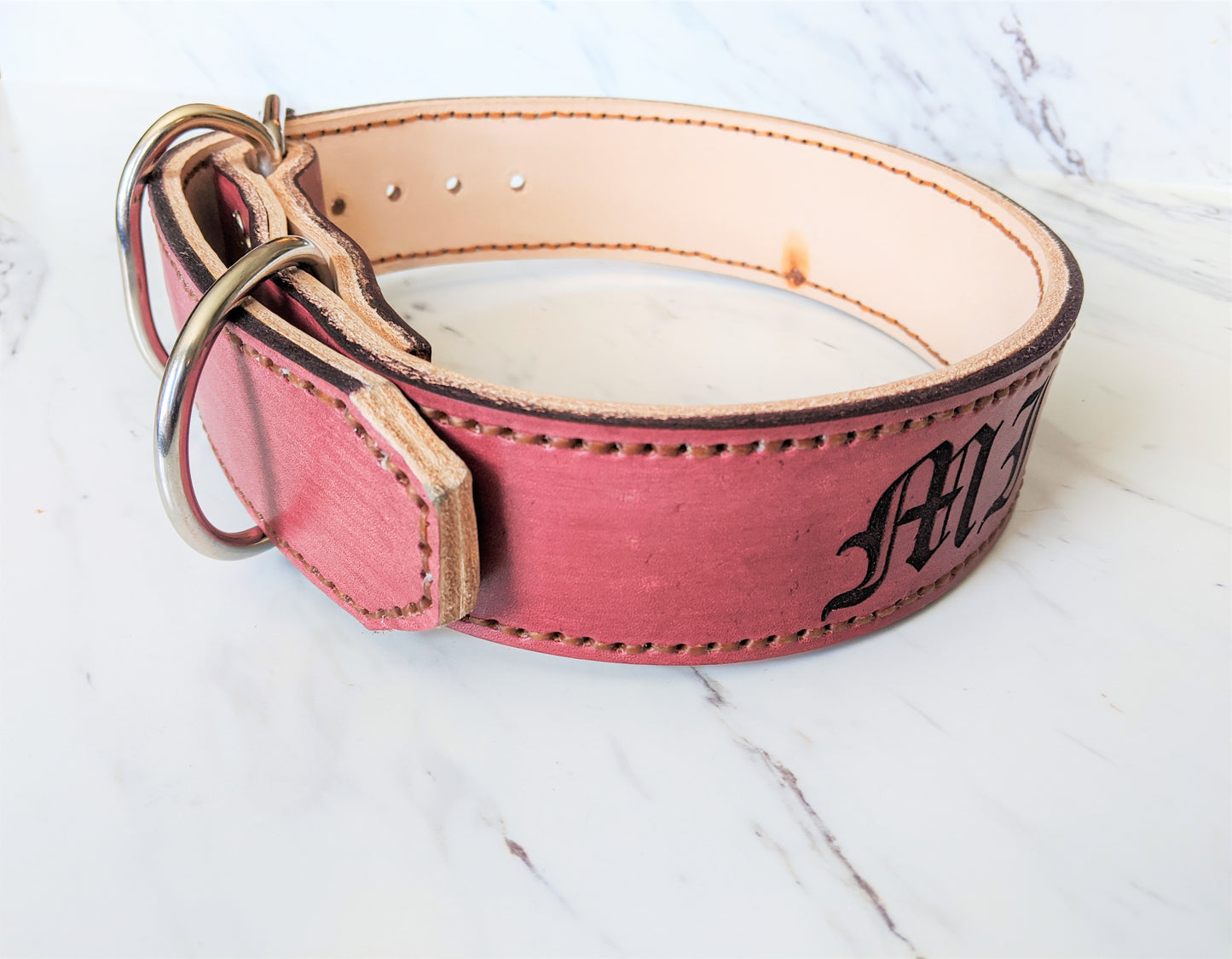 Big Boy - Leather Dog Collar