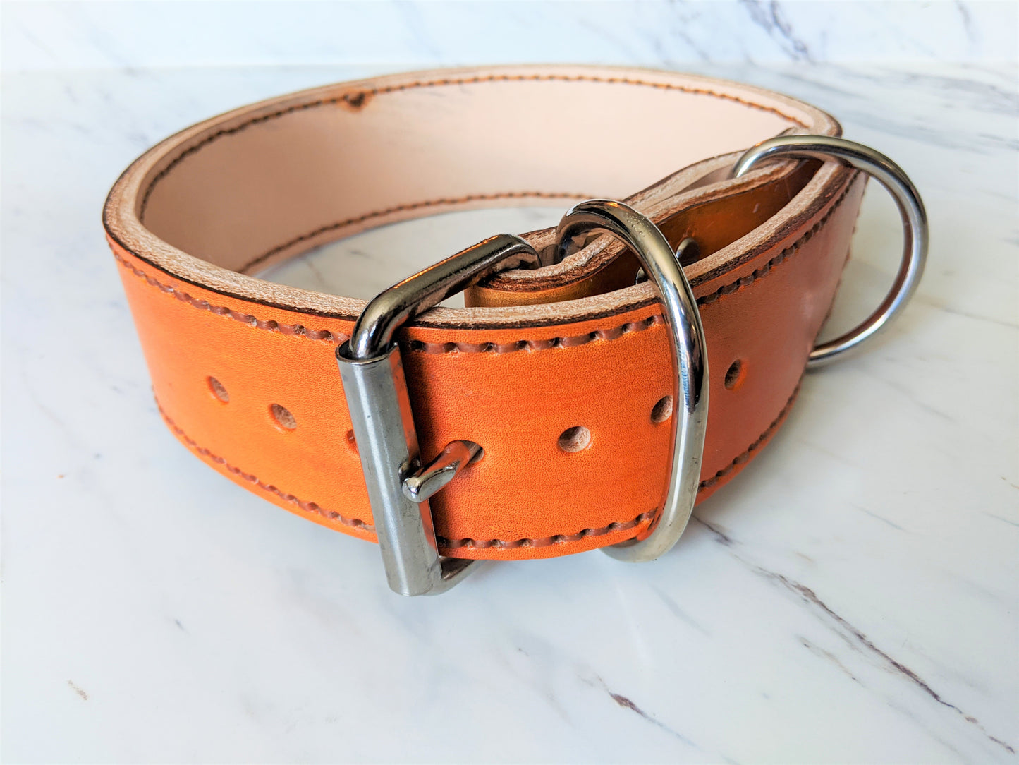 Big Boy - Leather Dog Collar