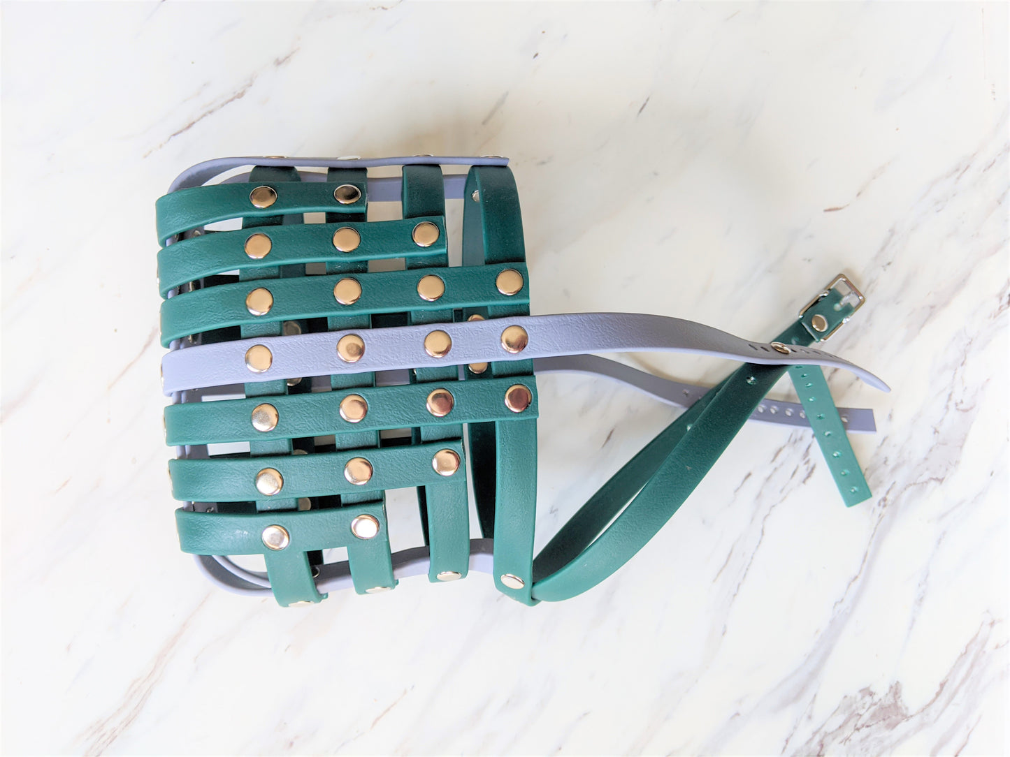 Basket Style Biothane Muzzle - Choose your Colors - Level Three