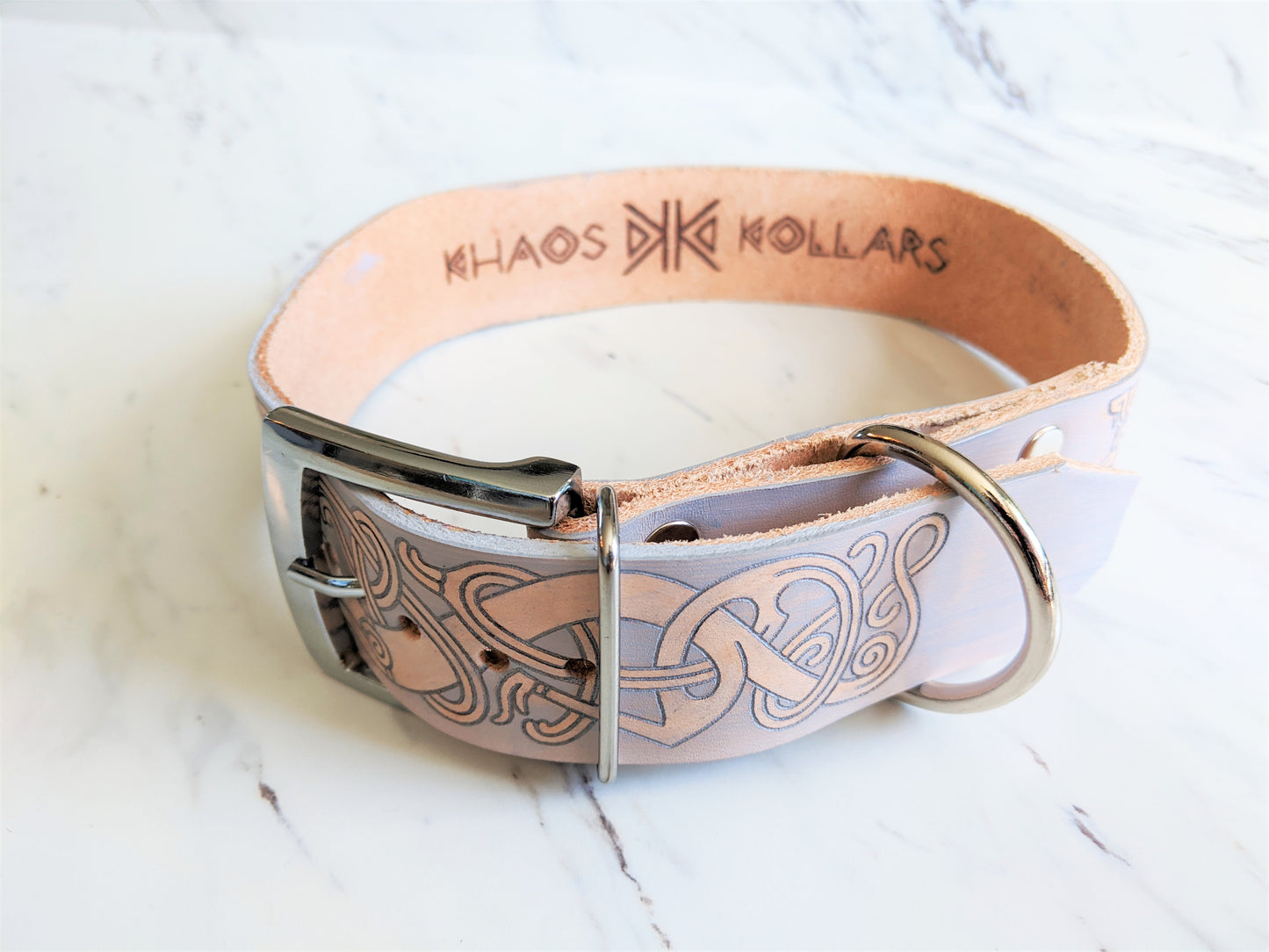 The Fenrir - Leather Dog Collar