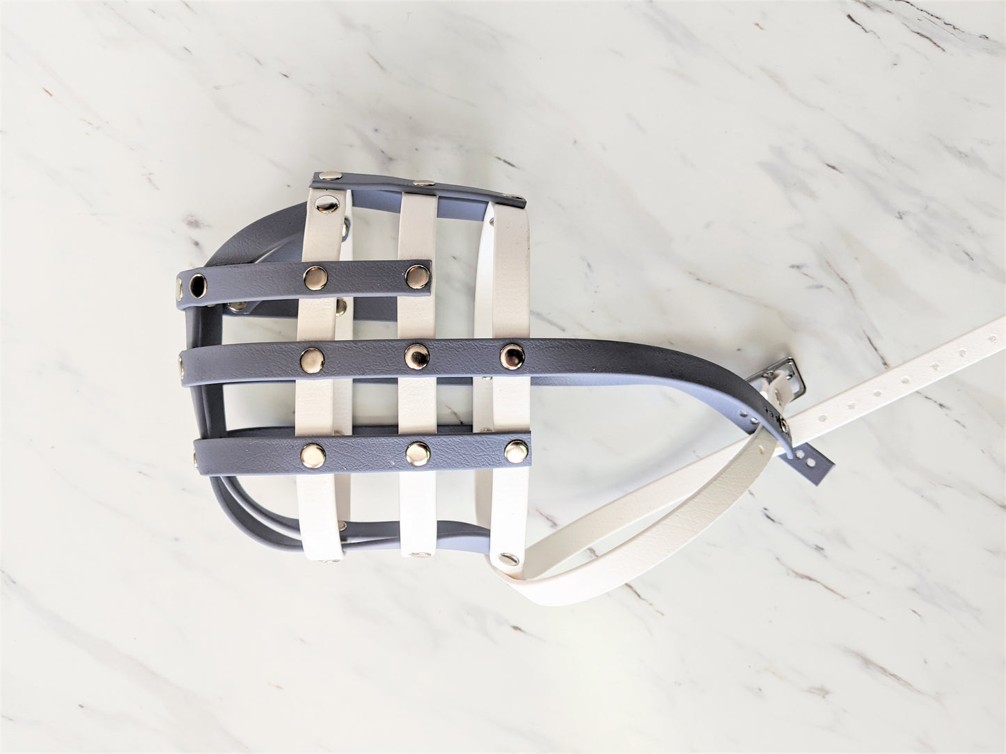 Basket Style Biothane Muzzle with Open Nose - Choose your Colors - Level one