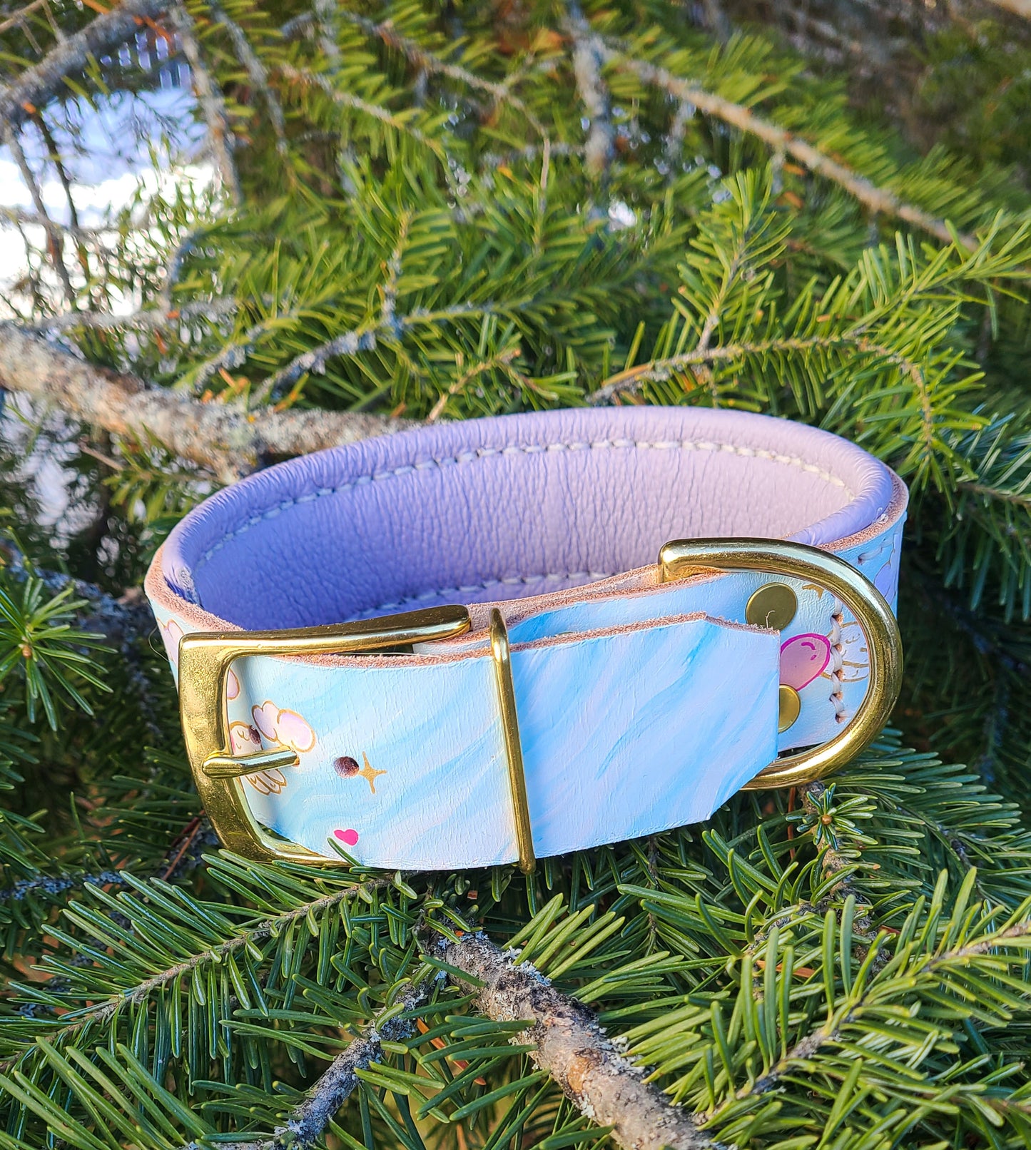 Flying Hearts LUX Padded Collar