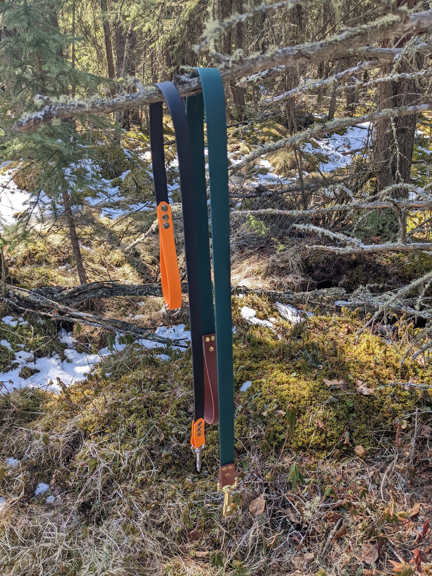 Biothane Leash - Two tone - Waterproof - 3/4 inch