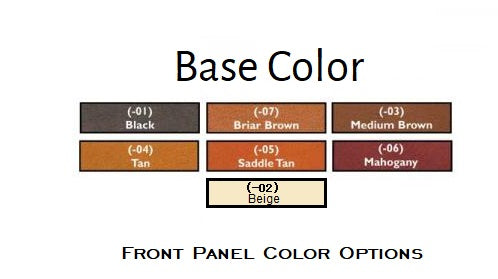 Mountain Sparkle Leather Panel Collar