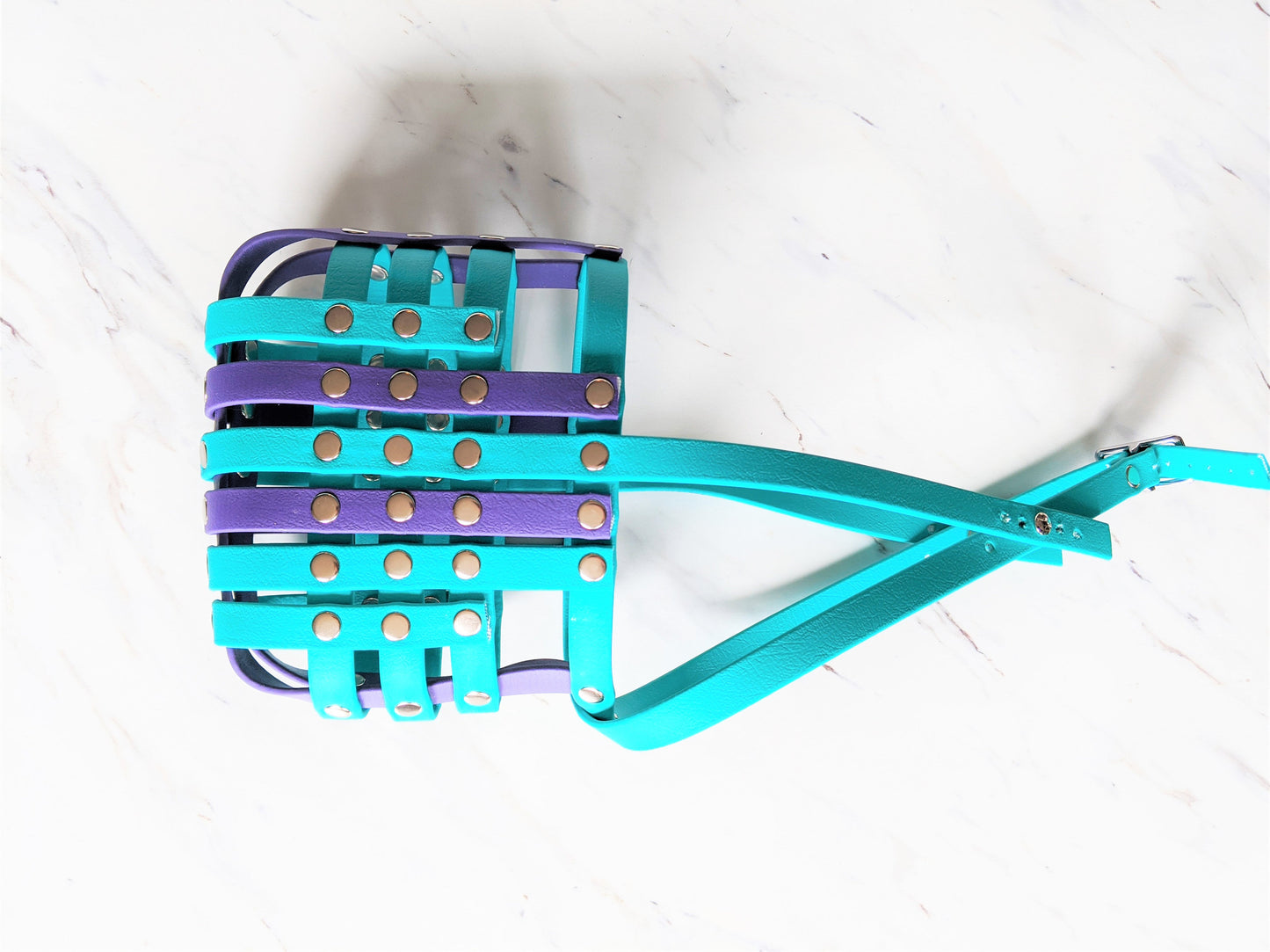 Basket Style Biothane Muzzle - Choose your Colors - Level Three