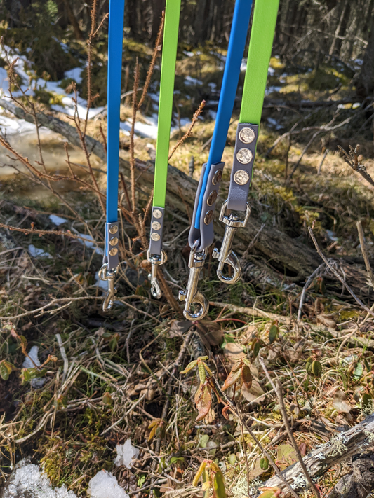 Biothane Leash - Two tone - Waterproof - 1/2 inch Active