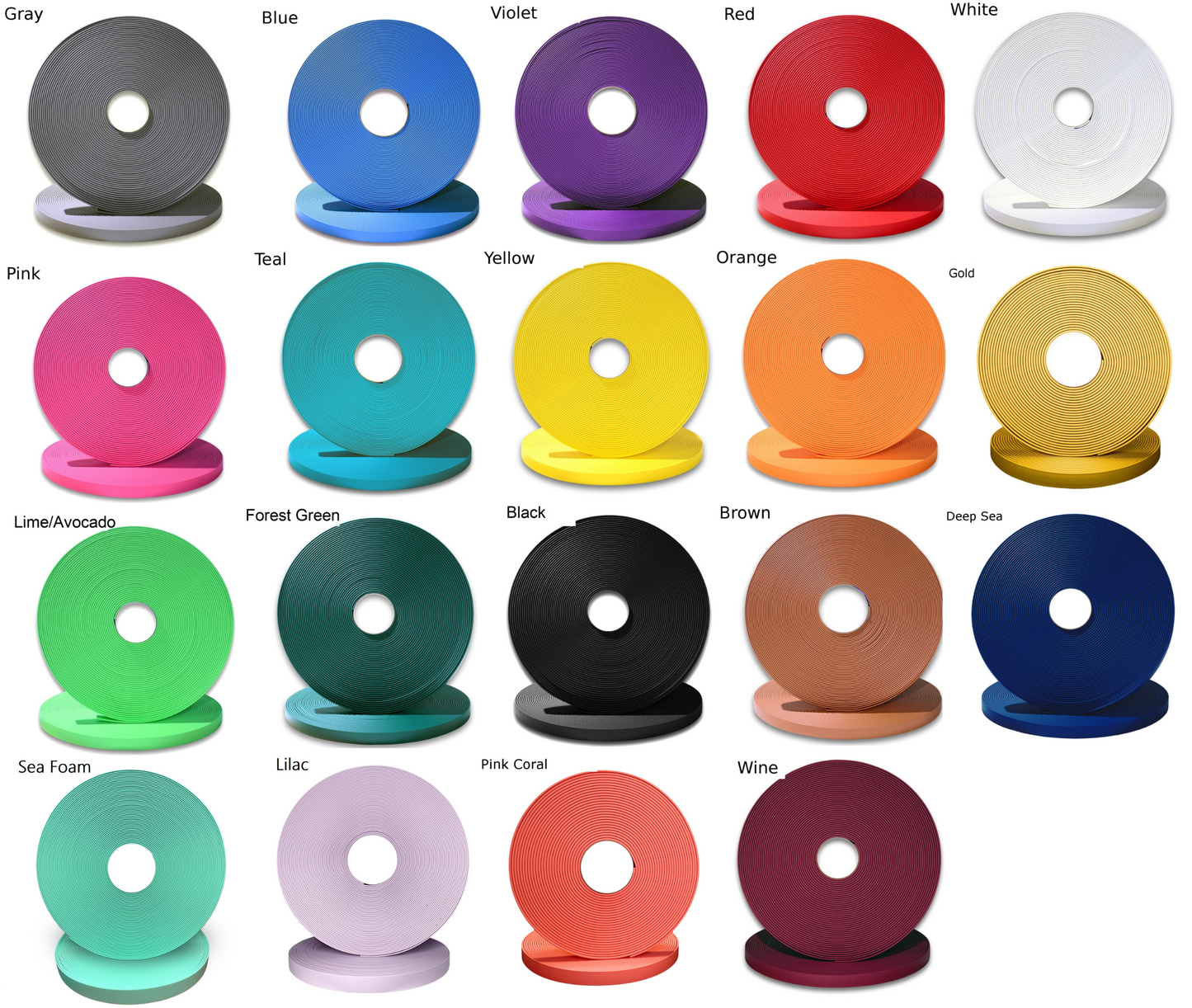 Biothane Martingale Dog Collar - Two Tone - Waterproof - 3/4 inch